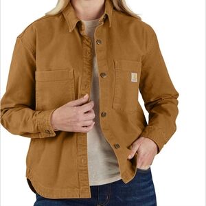 Carhartt Rugged Fit Loose Fit Heavyweight Nwt Small Overshirt. Barn Ranch Work